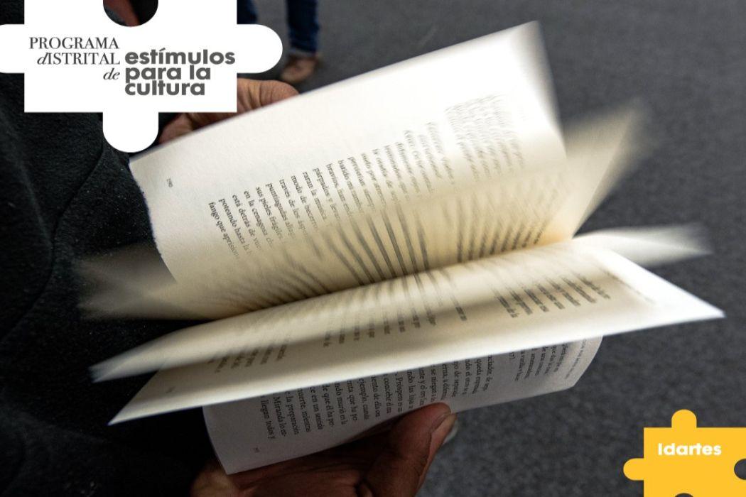 Programa Distrital de Estímulos abre convocatoria de sector literario