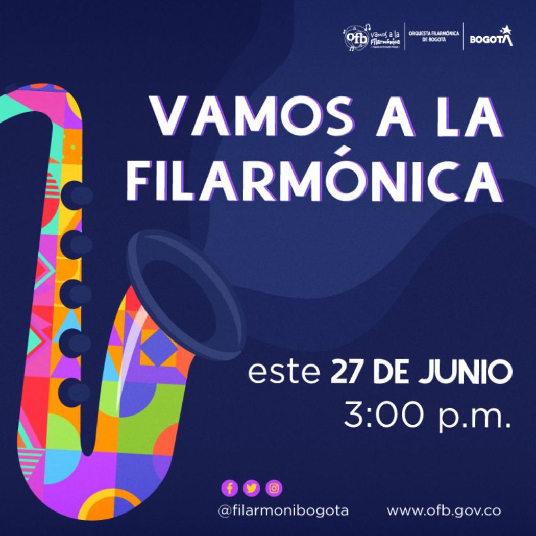 Agéndate con la Filarmónica de Bogotá y su concierto distrital virtual 