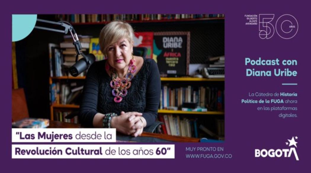 Fuga inicia celebración de 50 años con podcast de Diana Uribe