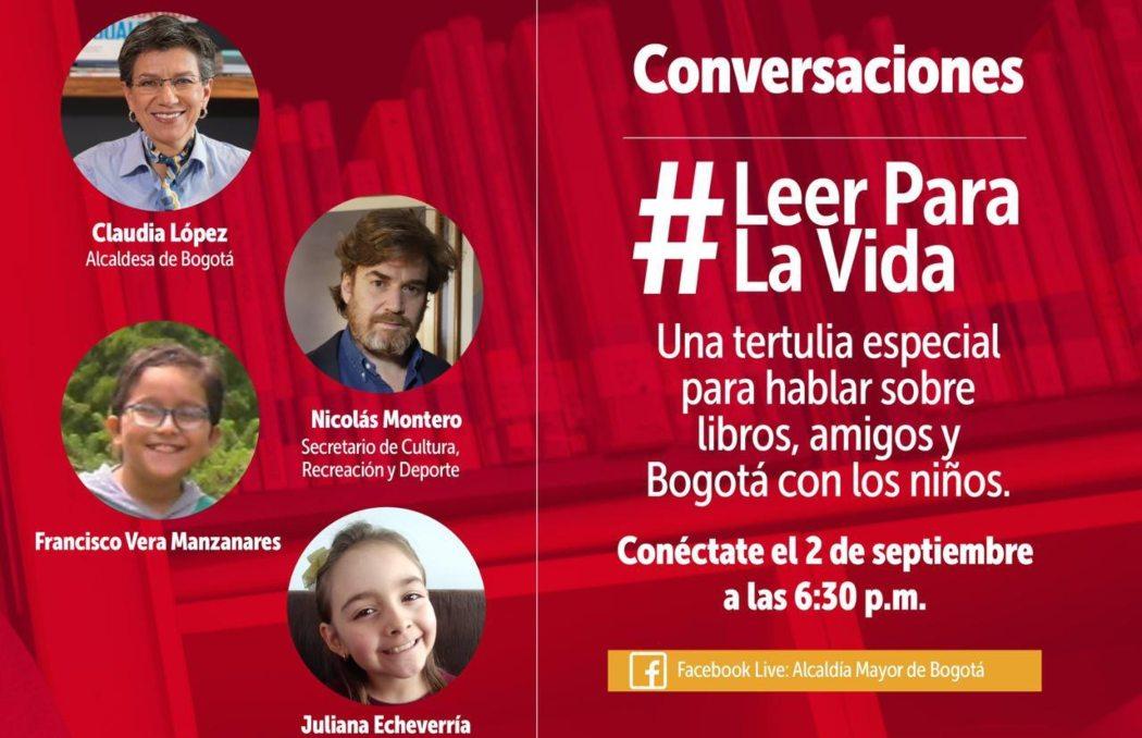 Facebook Live: 2 de septiembre de Leer para la Vida con Claudia López 
