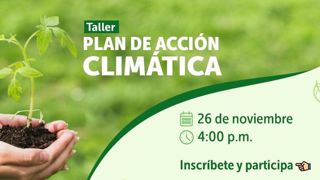 La Secretaría de Ambiente (SDA) invita a los bogotanos a participar en el taller sobre 'Plan de Acción Climática' que se llevará a cabo el próximo jueves.