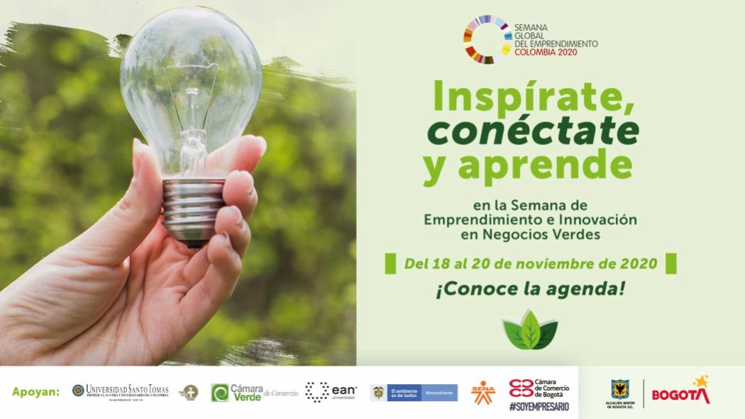 La Secretaría Distrital de Ambiente (SDA) invita a los bogotanos a programarse con la Semana de Emprendimiento e Innovación en Negocios Verde con un interesante conversatorio sobre sostenibilidad.