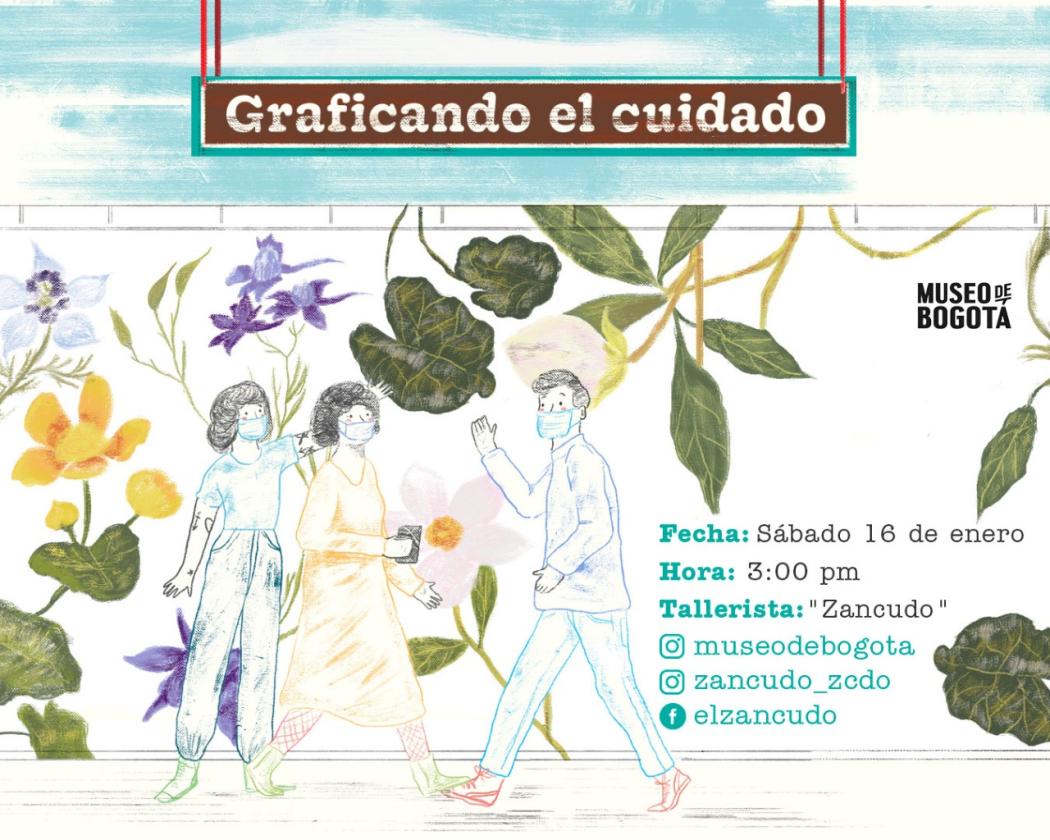No te pierdas el taller ‘Graficando el cuidado' del Museo de Bogotá