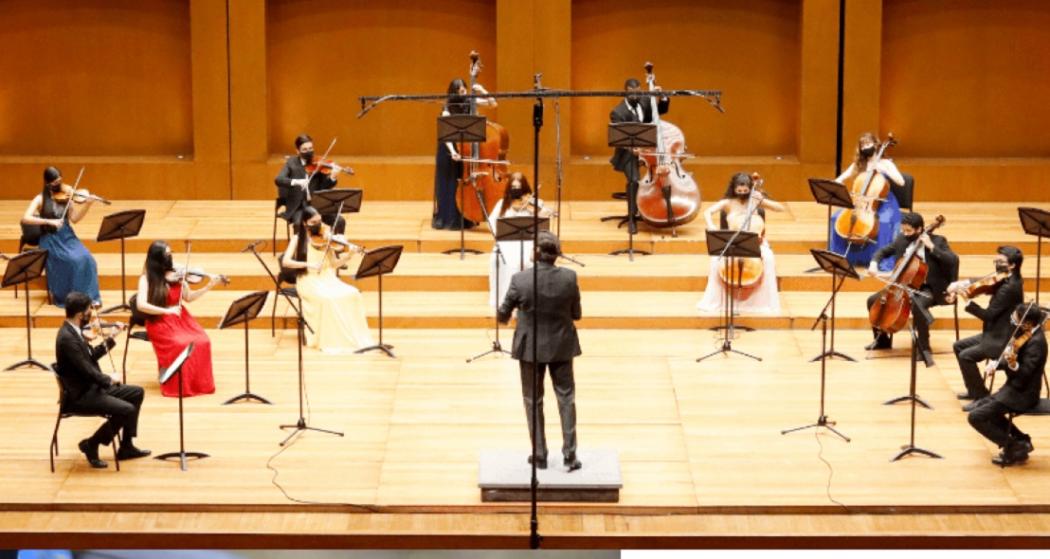 La Orquesta Filarmónica Juvenil incluye en su repertorio obras del período clásico y romántico, particularmente de compositores como Beethoven, Mozart, Haydn, Mendelssohn y Brahms, entre otros. 