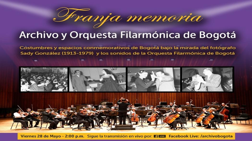 Evento Franja Memoria por parte del Archivo de Bogotá