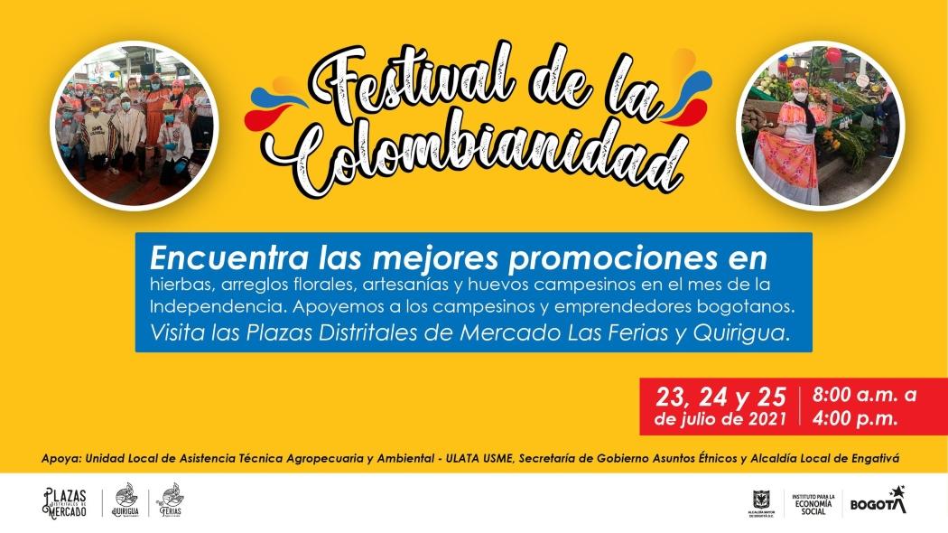 Festival de la Colombianidad en las plazas de mercado 