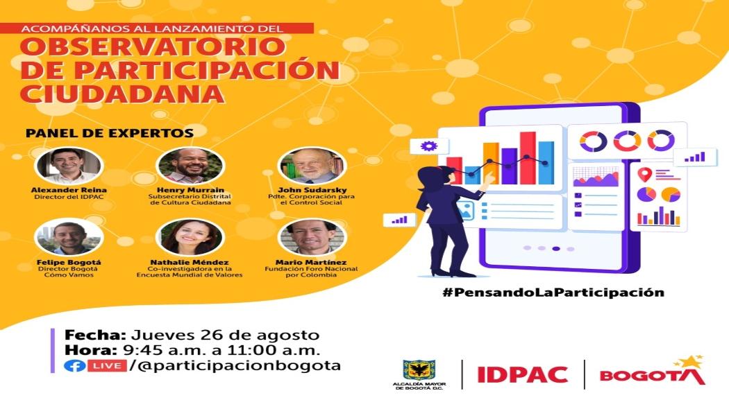 Lanzamiento del primer Observatorio de Participación Ciudadana en Bogotá