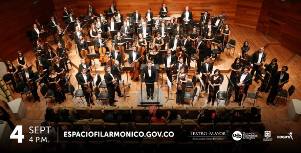 No te pierdas los conciertos de la Orquesta Filarmónica de Bogotá y sus Orquestas Juveniles esta semana. Foto: Orquesta Filarmónica de Bogotá.