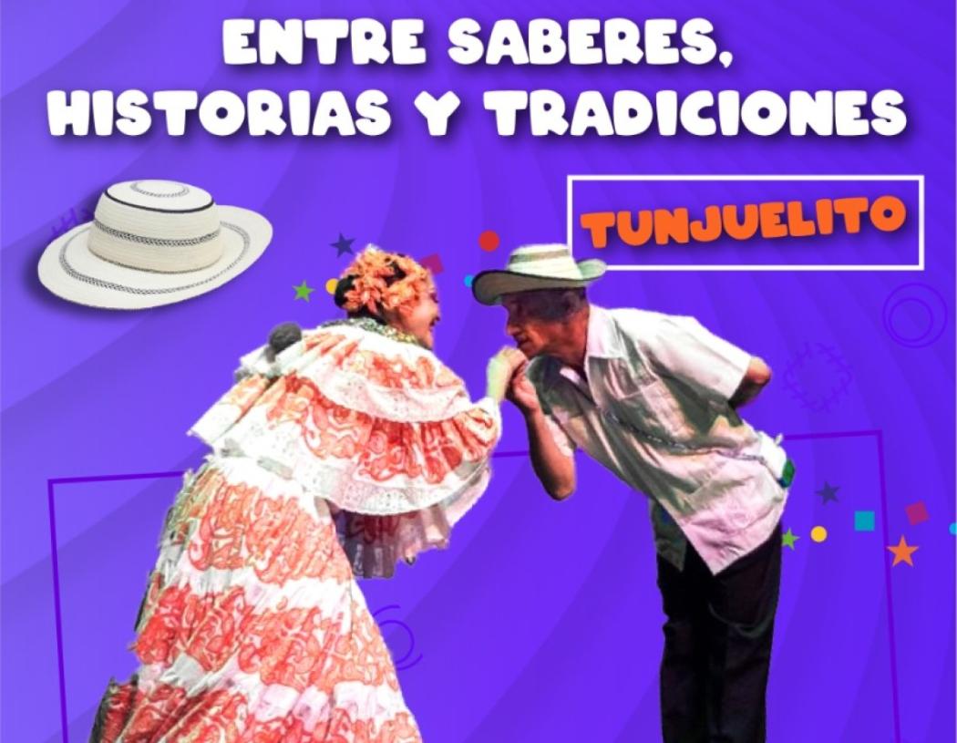 Personas de edad bailando