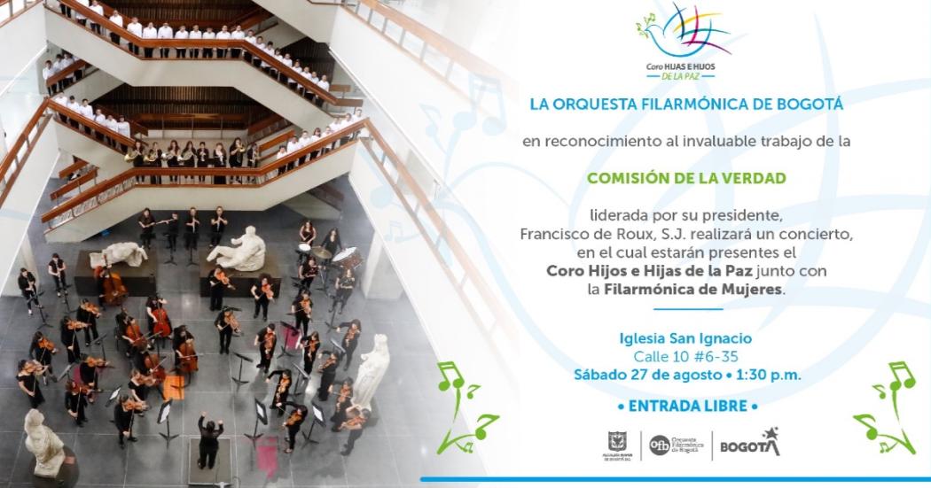 ¡Hoy! Filarmónica de Bogotá hace reconocimiento al Padre Francisco De Roux