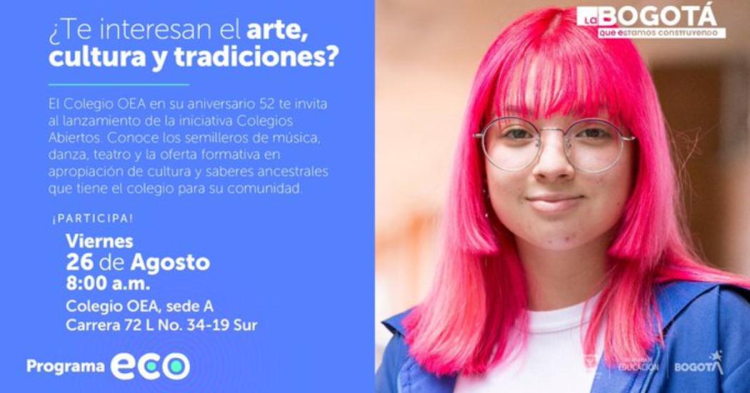 Colegio OEA presenta proyecto Reminiscencia: arte, tradición y cultura