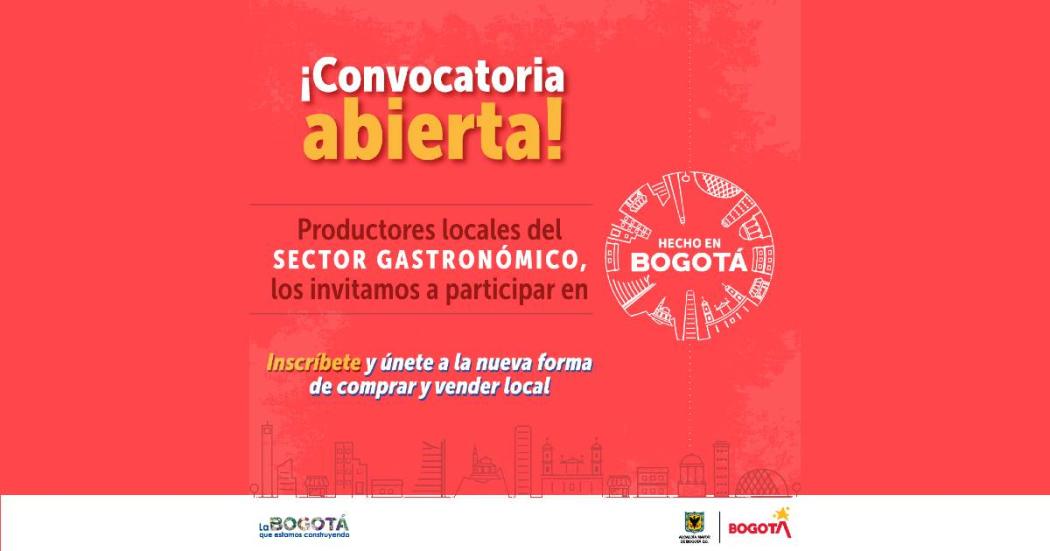 Cómo inscribir un proyecto gastronómico en la Feria Hecho en Bogotá