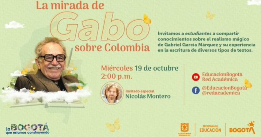 Conéctate a una nueva jornada Recordando a Gabo con Francisco Cajiao