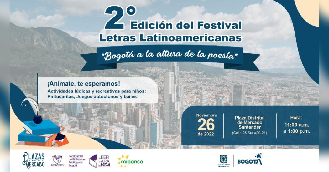 IPES invita al Festival Letras Latinoamericanas