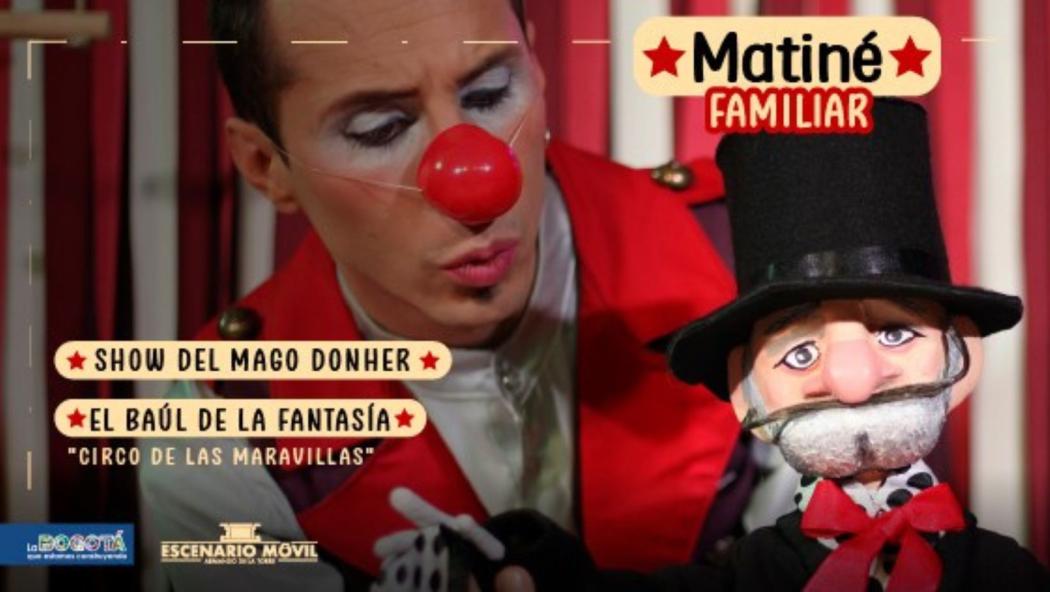 Este domingo circo y show de magia en el parque hospital El Tunal 