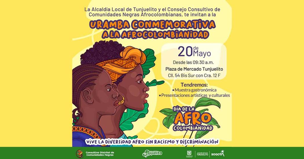 Encuentro por la Afrocolombianidad el 20 de mayo en Tunjuelito