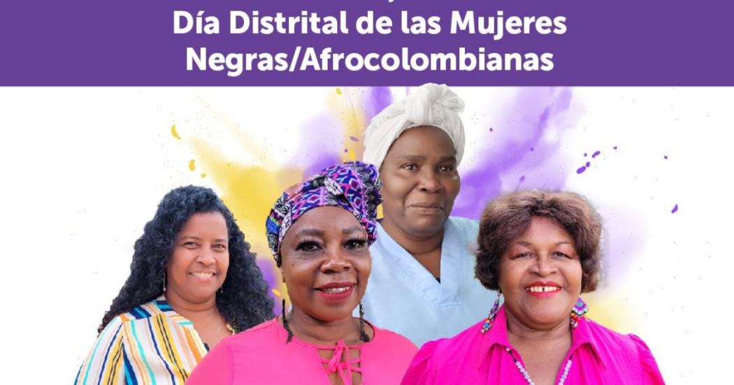 Conmemoración del Día Distrital de las Mujeres Negras en Bogotá 2023