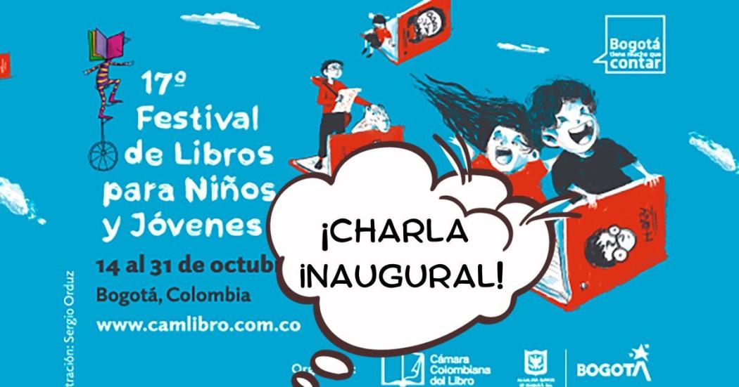 Charla inaugural del Festival de libros para niños y jóvenes