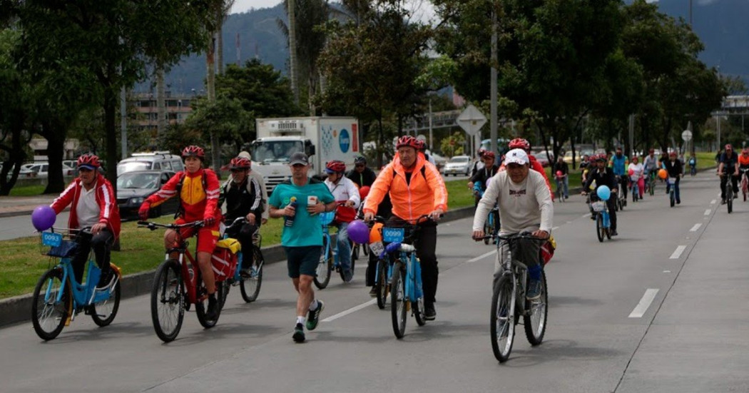 Planes en la ciclovía Bogotana para el lunes festivo 6 de noviembre