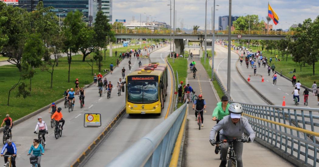 Actividades en la ciclovía Bogotana para el domingo 26 de noviembre 