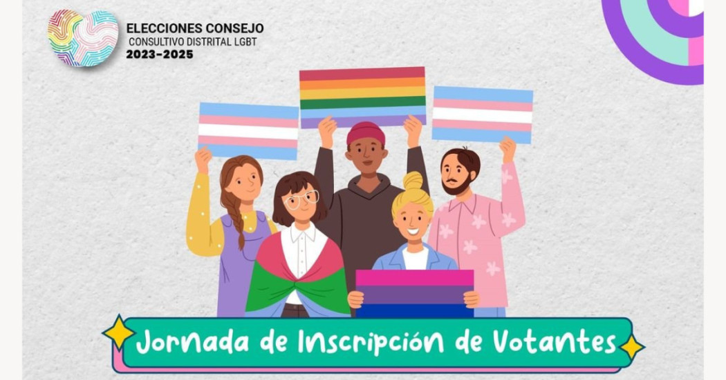Gran jornada de inscripción de votantes al Consejo Consultivo LGBT
