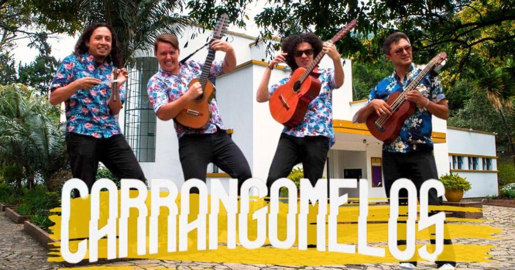 Enero 13: concierto gratuito de Los Carrangomelos en Teatro El Parque 