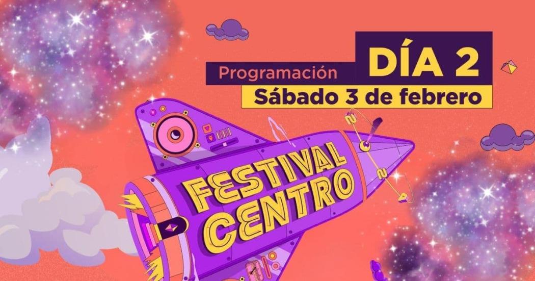 Programación del segundo día del Festival Centro 2024