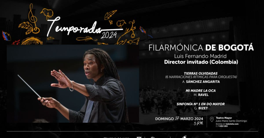 Domingo musical con la Filarmónica este 17 de marzo en Teatro Mayor