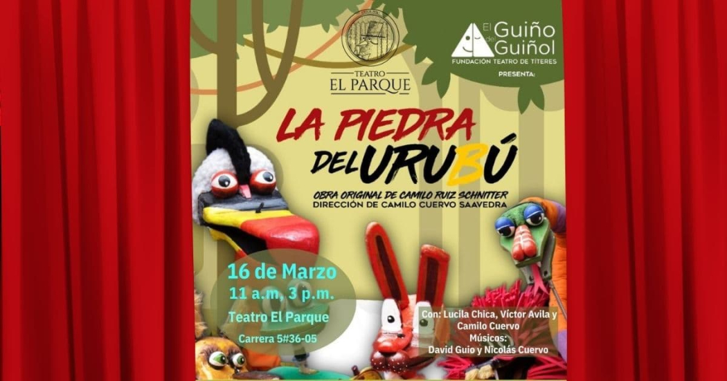 Marzo 16: marionetas y teatro infantil en Teatro El Parque 