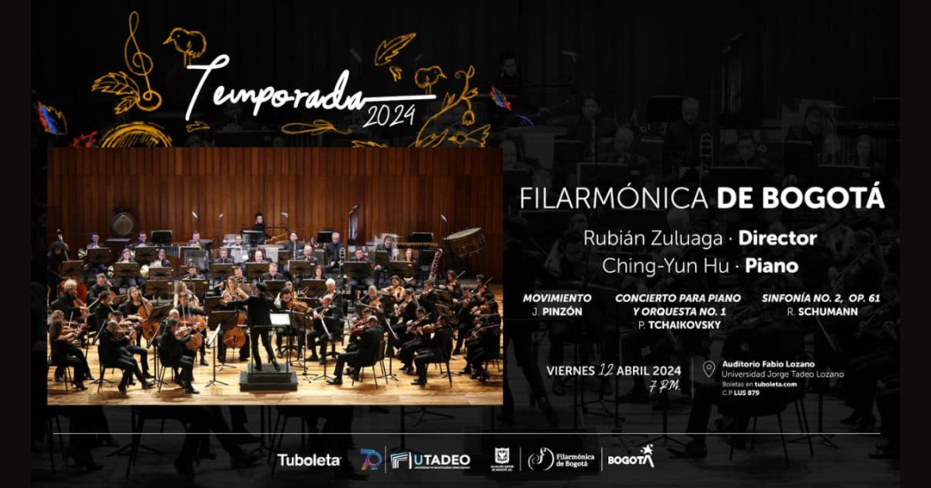 Abril 12: concierto de la Orquesta Filarmónica de Bogotá