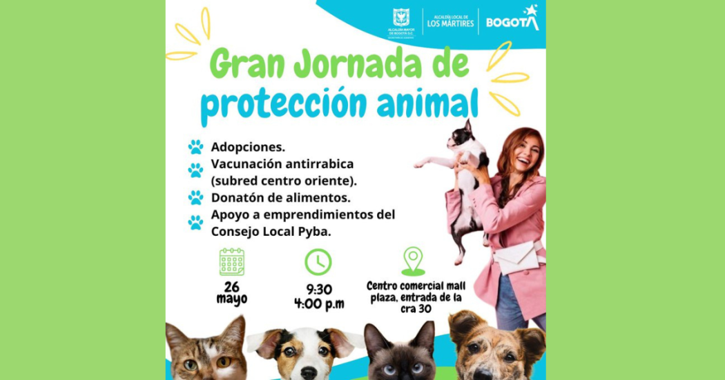 Jornada de protección animal en la localidad de Los Mártires