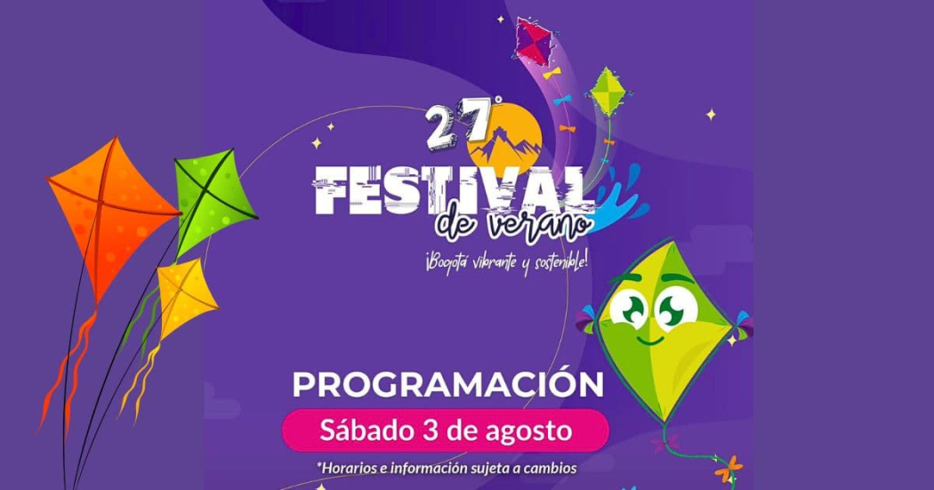 Festival de Verano 2024: Programación 3 de agosto 