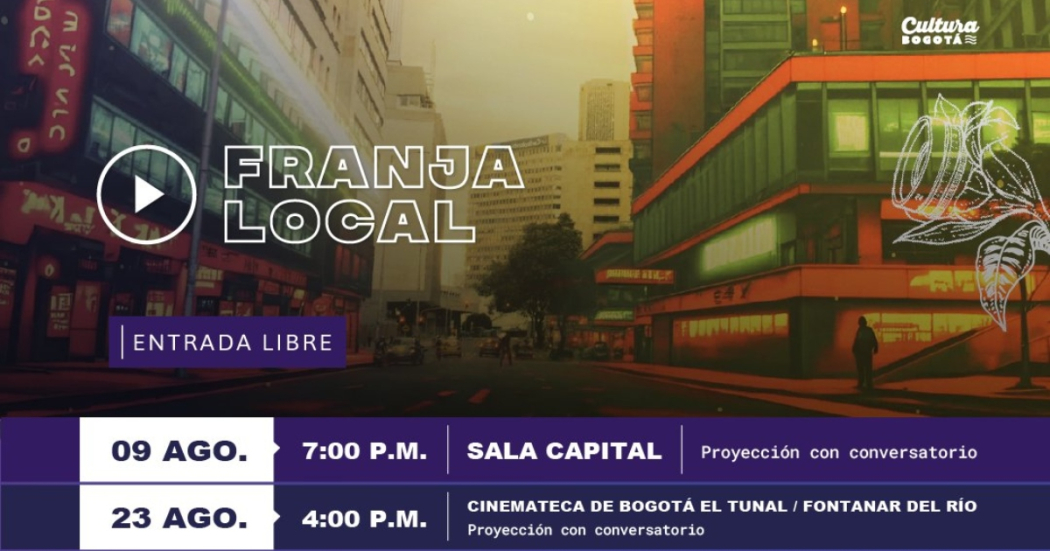 Funciones de la #FranjaLocal en la Cinemateca de Bogotá 2024 