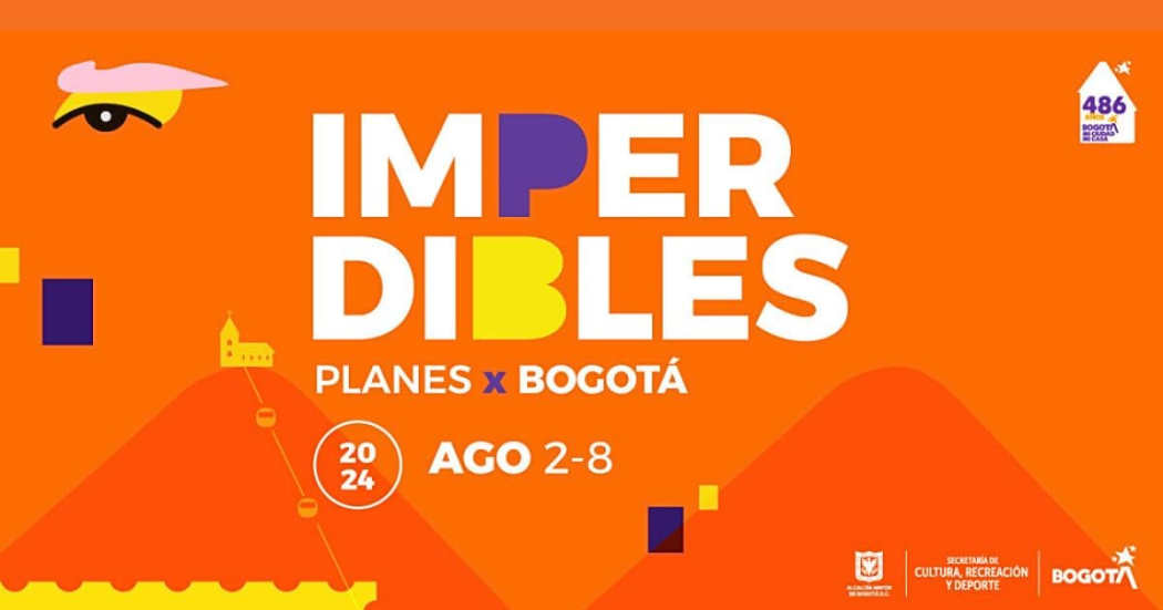 Eventos en Bogotá imperdibles desde el 2 al 8 de agosto 2024