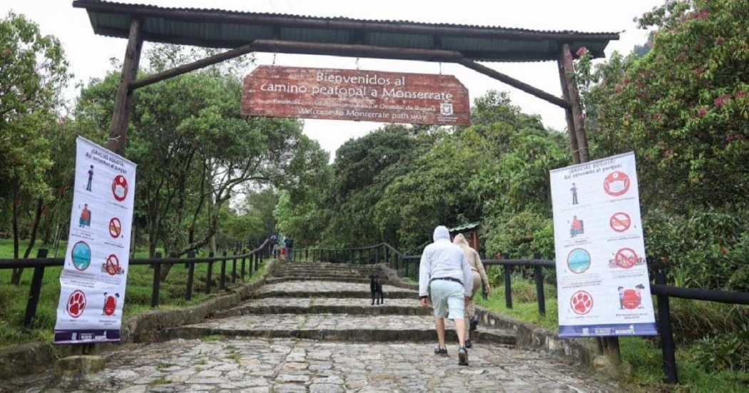 Sendero de Monserrate de Bogotá: horarios domingo 4 de agosto 2024 