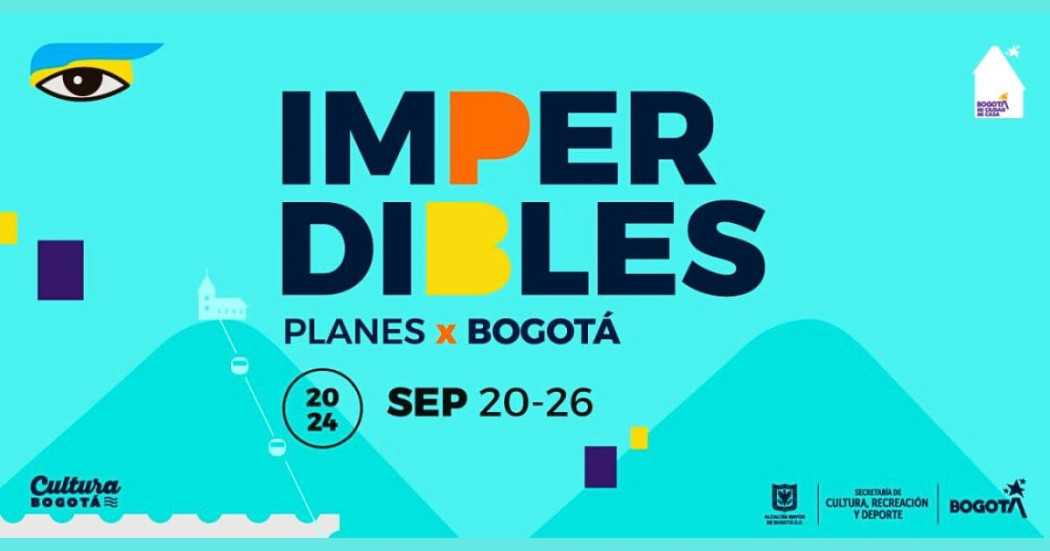 Eventos en Bogotá imperdibles del 20 al 26 de septiembre 2024 