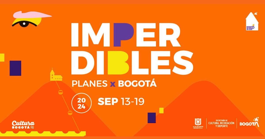 Eventos en Bogotá imperdibles del 13 al 20 de septiembre 2024 