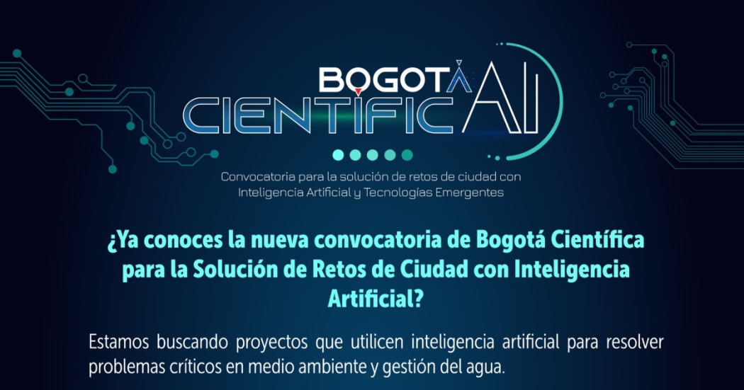 Charla virtual sobre Bogotá Científica este viernes 4 de octubre 2024 