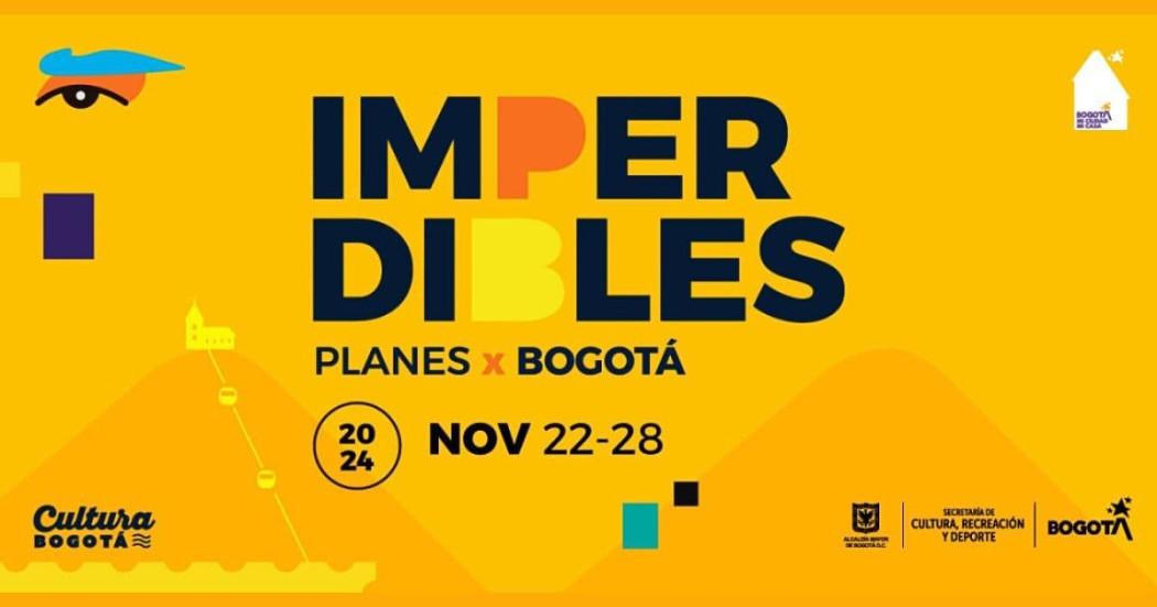 Eventos en Bogotá imperdibles del 22 al 28 de noviembre 2024