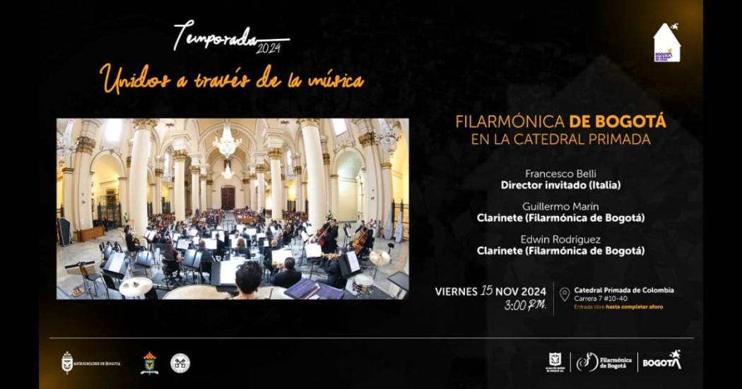 Concierto de la Filarmónica 15 de noviembre 2024