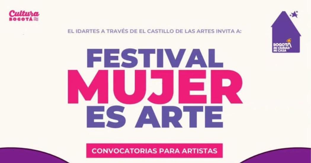 Convocatoria para artistas mujeres en Bogotá 2024