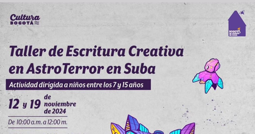 Taller de Escritura Creativa de Astro Terror desde el 12 de noviembre