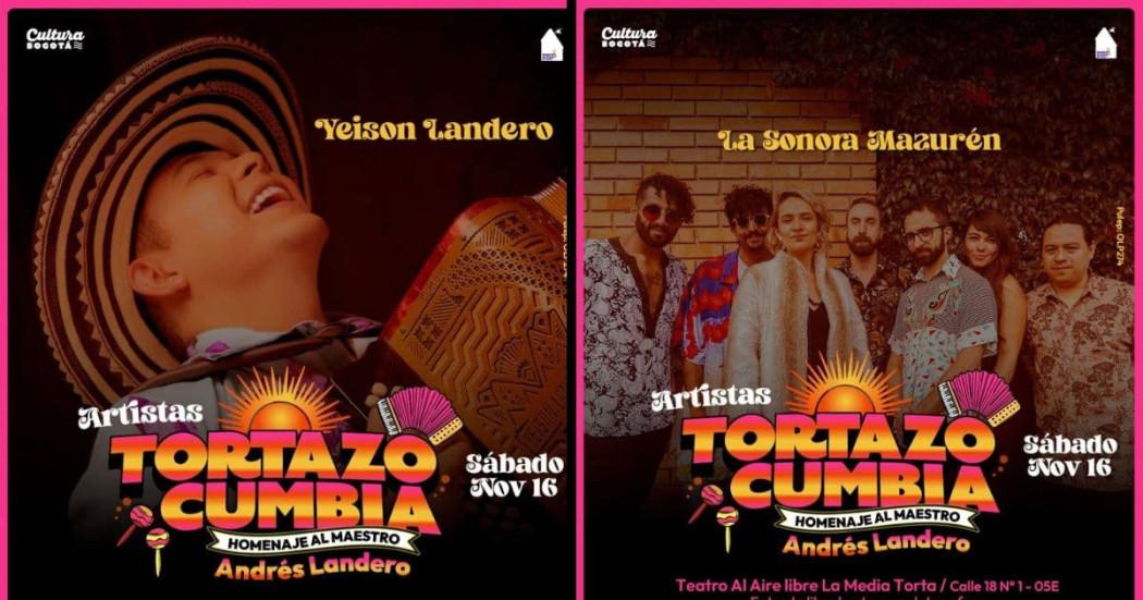 Planes en Bogotá con concierto de cumbia este 15 de noviembre 2024