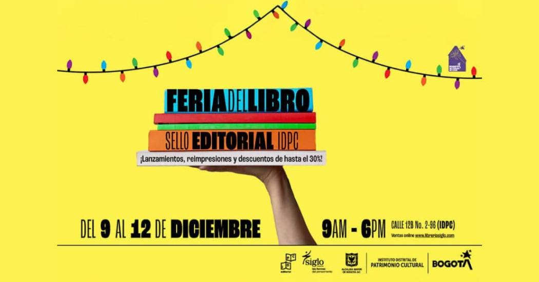 Navidad en Bogotá 2024 con XII Feria del Libro del IDPC