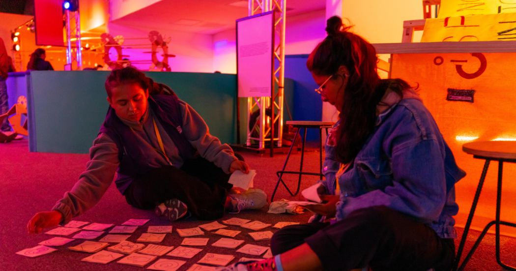 FILBo 2025, taller Las texturas de los colores, sentidos entrelazados