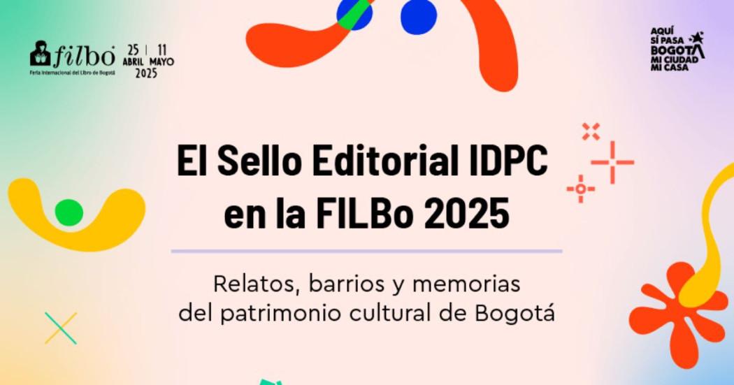 El sello editorial del IDPC presente en el pabellón 3 de la FILBo 2025