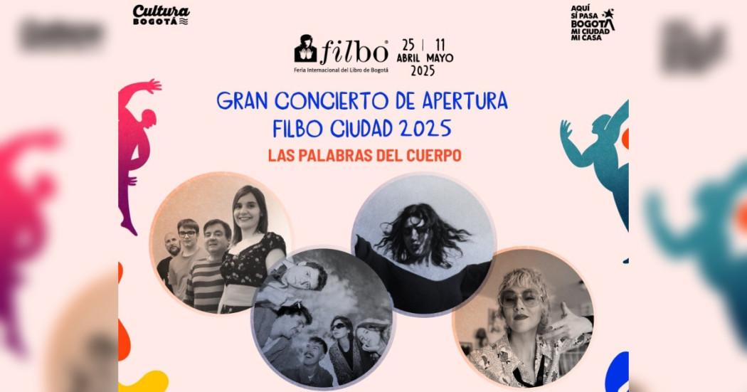 Planes en Bogotá gran concierto de apertura FILBo ciudad 2025 