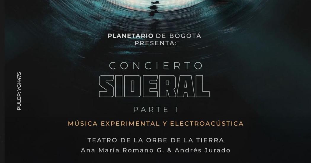 Planes en Planetario de Bogotá Concierto Sideral -Parte I 5 junio 2025