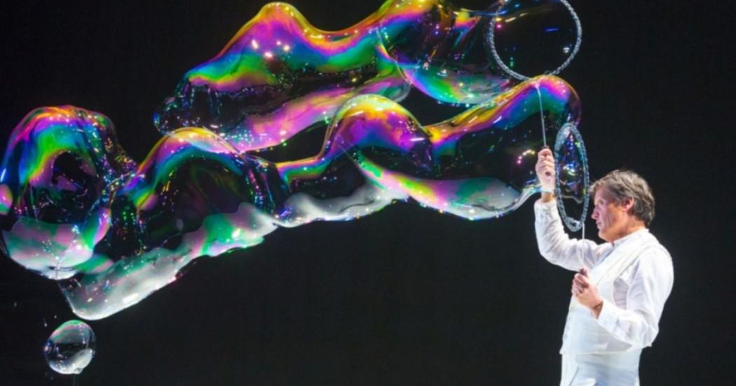 Cuándo es el show de Pep Bou con burbujas de jabón en Bogotá