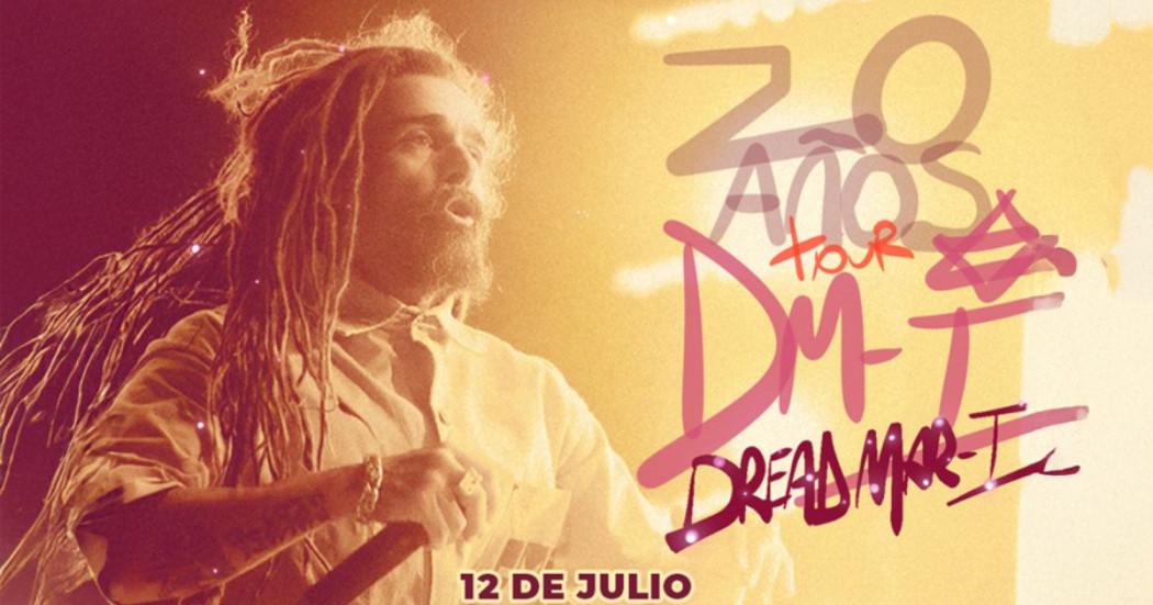 Planes en Bogotá Concierto DREAD MAR I en Movistar Arena 12 julio 2025